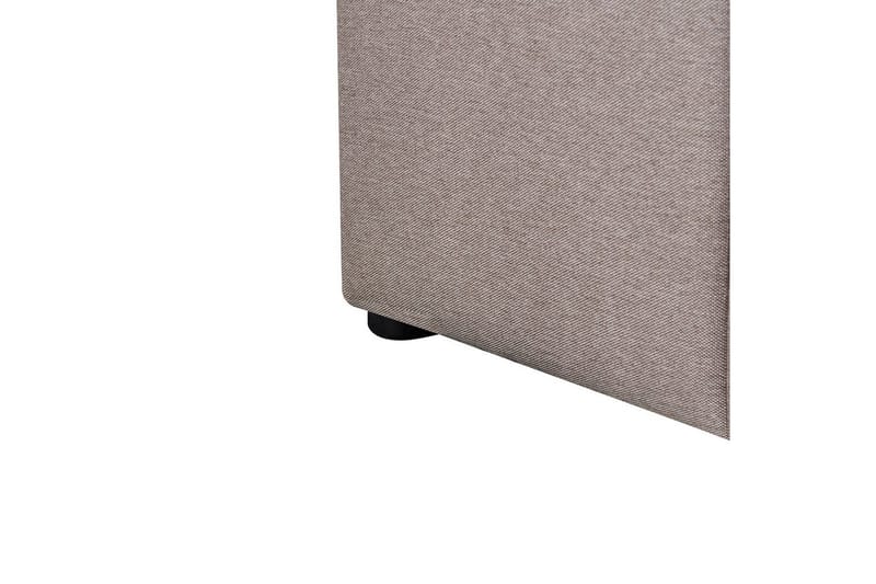 Säng med förvaring Castelnavet - Beige, svart, 180x200 cm - Möbler - Sovrum - Sängram & sängstomme