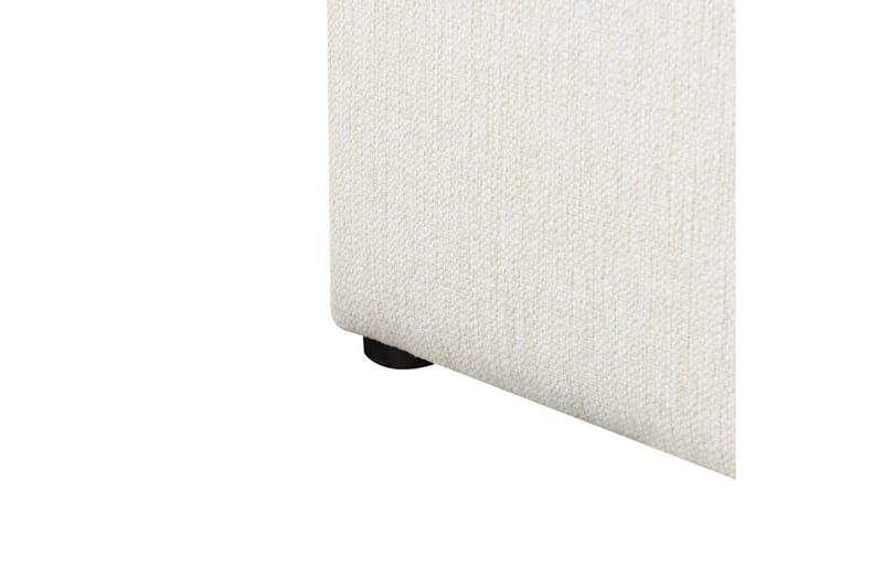 Säng med förvaring Castelnavet - Vit, Svart, 180x200 cm - Möbler - Sovrum - Sängram & sängstomme