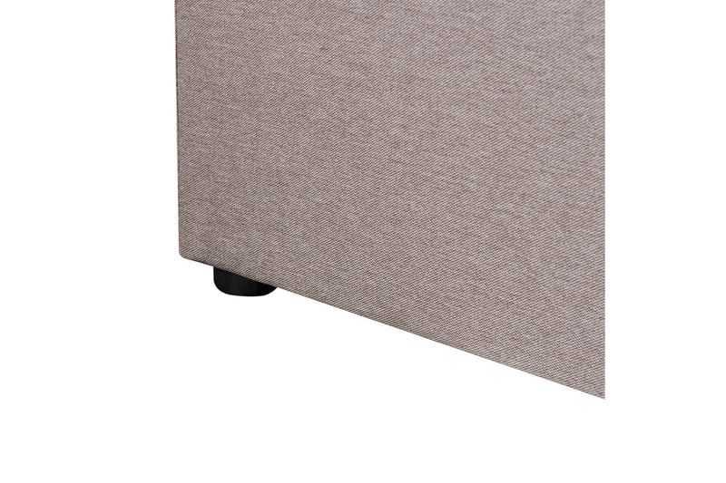 Säng med förvaring Lagord - Taupe, svart, 160x200 cm - Möbler - Sovrum - Sängram & sängstomme