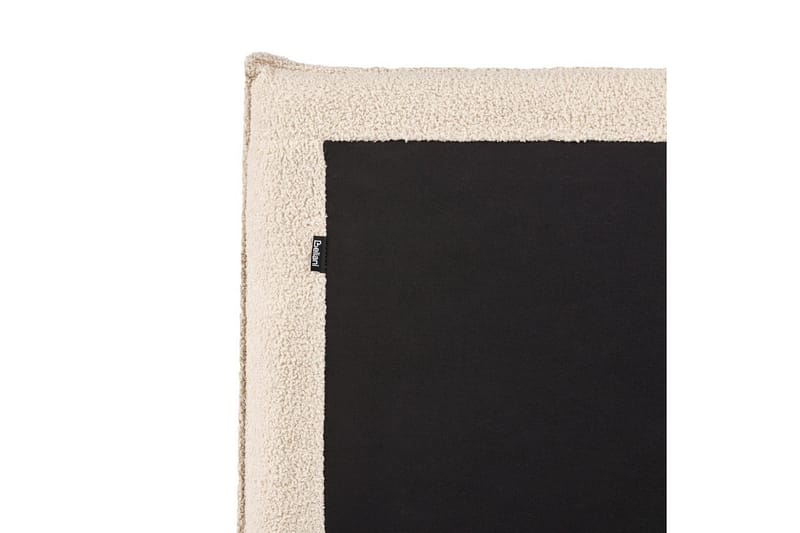Säng med förvaring Lavaur - Beige/Bouclé, 180x200 cm - Möbler - Sovrum - Sängram & sängstomme