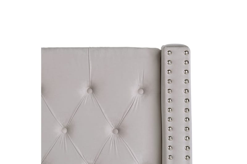 Säng med förvaring Lubbon - Silver, 180x200 cm - Möbler - Sovrum - Sängram & sängstomme