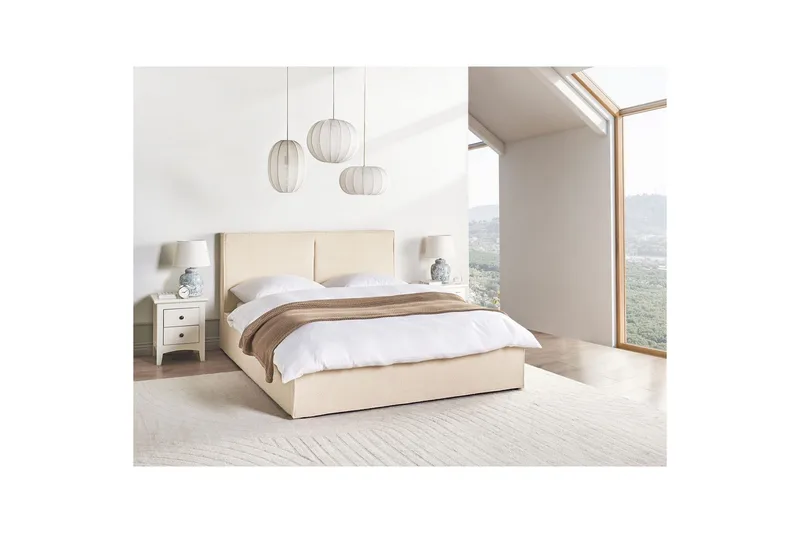 Säng med förvaring Moissac - 160x200 cm - Möbler - Sovrum - Sängram & sängstomme