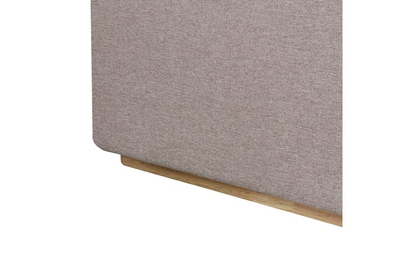 Säng med förvaring Monestier - Beige, 160x200 cm - Möbler - Sovrum - Sängram & sängstomme