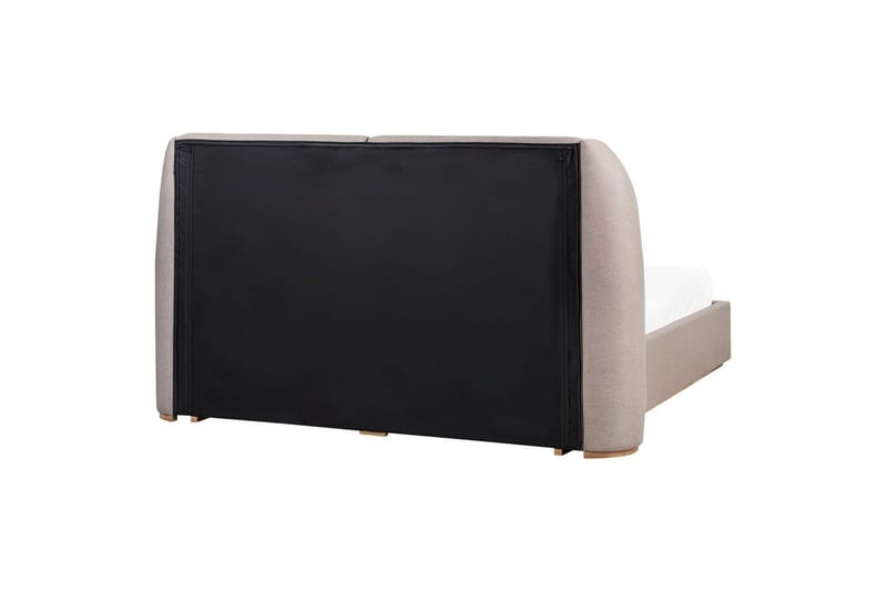 Säng med förvaring Monestier - Beige, 160x200 cm - Möbler - Sovrum - Sängram & sängstomme