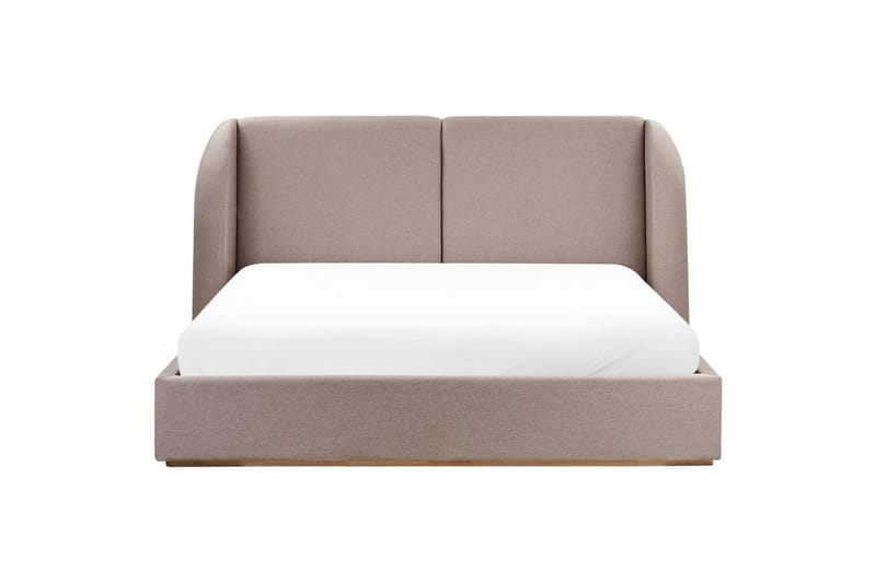 Säng med förvaring Monestier - Beige, 180x200 cm - Möbler - Sovrum - Sängram & sängstomme