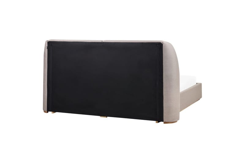 Säng med förvaring Monestier - Beige, 180x200 cm - Möbler - Sovrum - Sängram & sängstomme