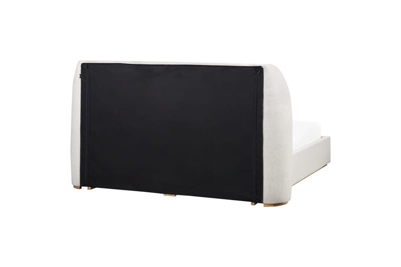 Säng med förvaring Monestier - Vit, 160x200 cm - Möbler - Sovrum - Sängram & sängstomme