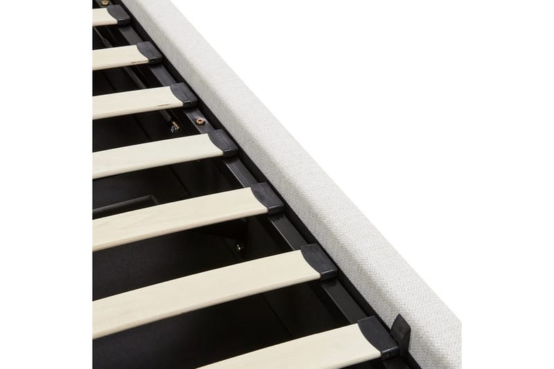 Säng med förvaring Monestier - Vit, 180x200 cm - Möbler - Sovrum - Sängram & sängstomme