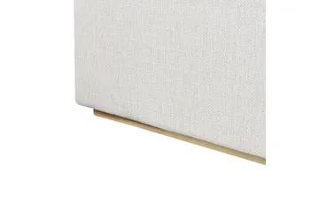 Säng med förvaring Monestier - Vit, 180x200 cm - Möbler - Sovrum - Sängram & sängstomme