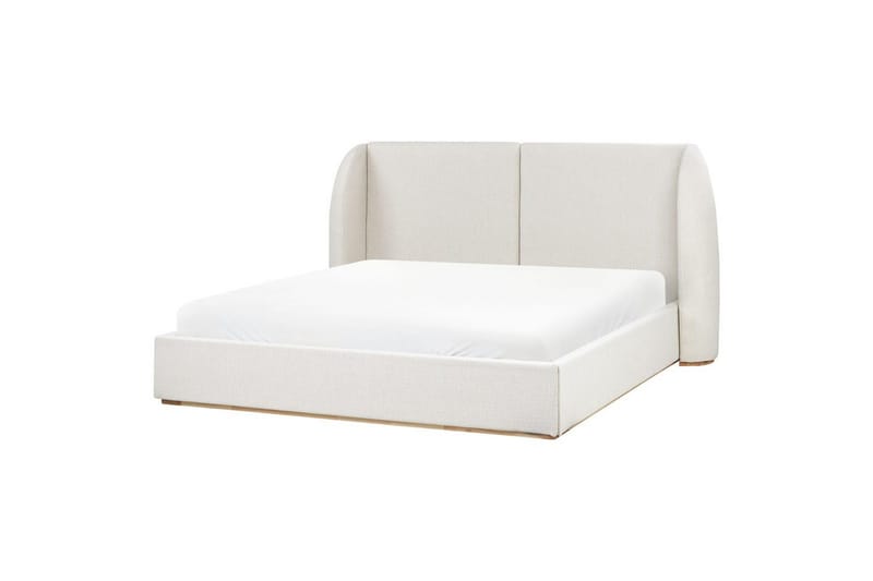 Säng med förvaring Monestier - Vit, 180x200 cm - Möbler - Sovrum - Sängram & sängstomme