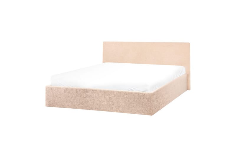 Säng med förvaring Orbey - Beige, 140x200 cm - Möbler - Sovrum - Sängram & sängstomme