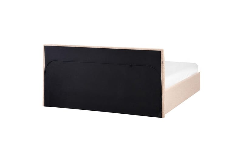 Säng med förvaring Orbey - Beige, 140x200 cm - Möbler - Sovrum - Sängram & sängstomme