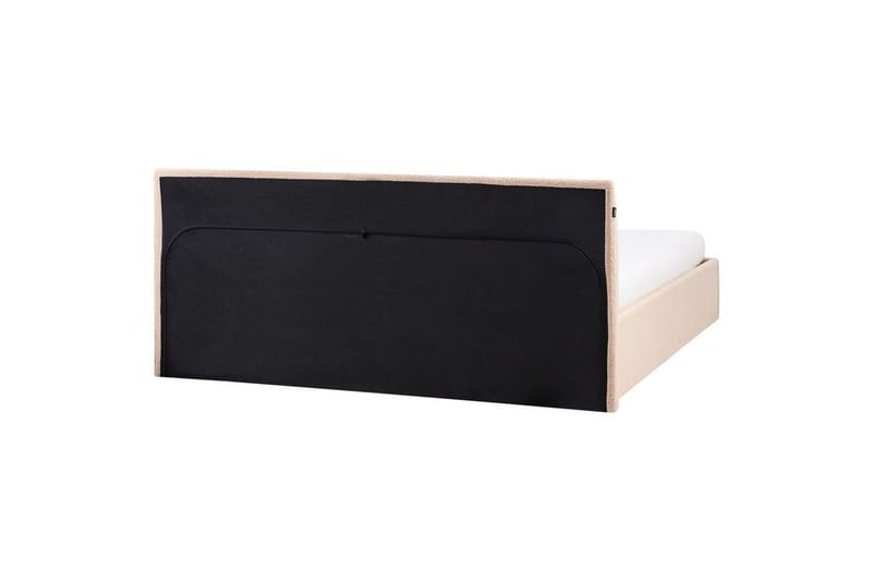 Säng med förvaring Orbey - Beige, 180x200 cm - Möbler - Sovrum - Sängram & sängstomme