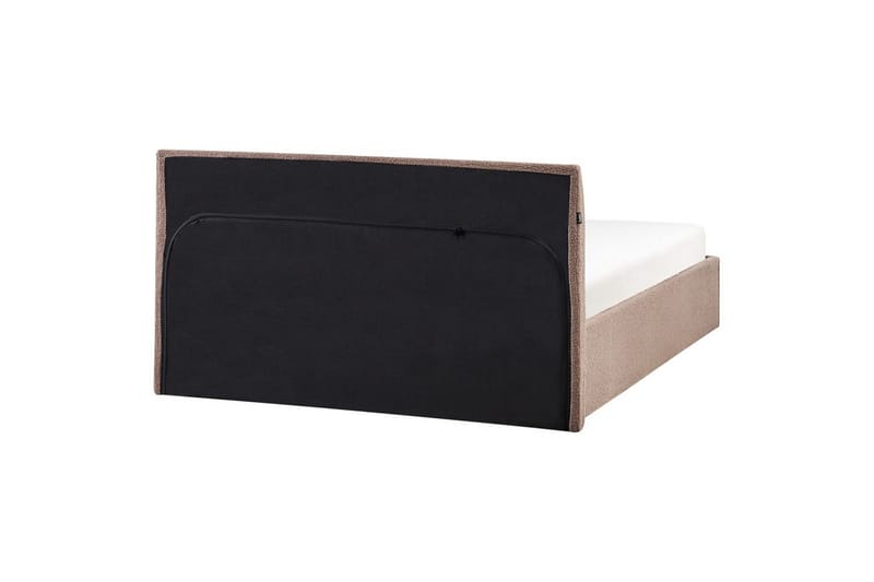 Säng med förvaring Orbey - Brun, 140x200 cm - Möbler - Sovrum - Sängram & sängstomme