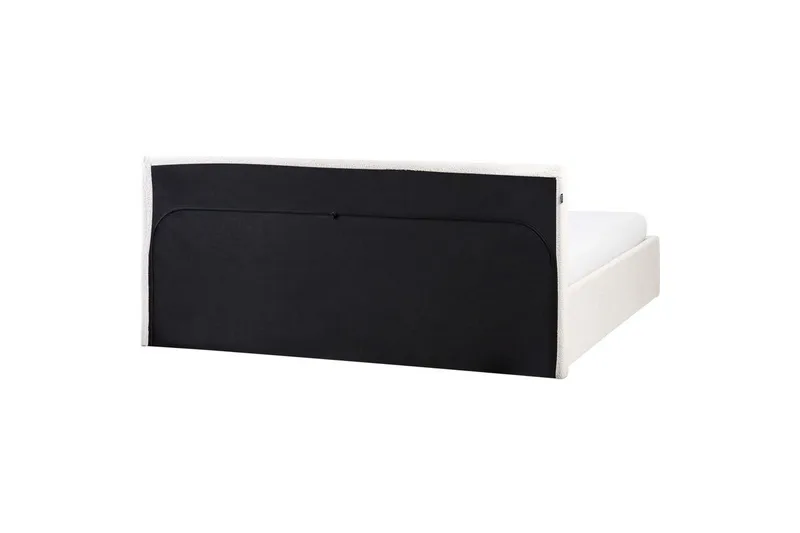 Säng med förvaring Orbey - Vit, 180x200 cm - Möbler - Sovrum - Sängram & sängstomme