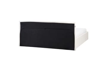 Säng med förvaring Orbey - Vit, 180x200 cm - Möbler - Sovrum - Sängram & sängstomme