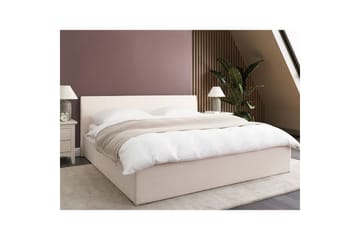 Säng med förvaring Orbey - Vit, 180x200 cm - Möbler - Sovrum - Sängram & sängstomme