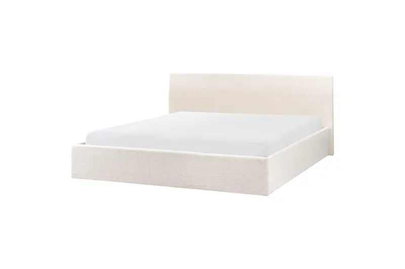 Säng med förvaring Orbey - Vit, 180x200 cm - Möbler - Sovrum - Sängram & sängstomme