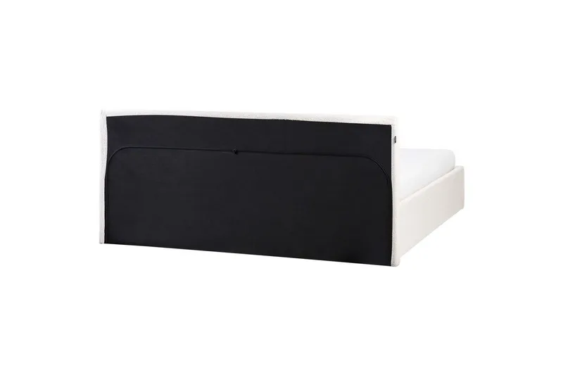 Säng med förvaring Orbey - Vit, 180x200 cm - Möbler - Sovrum - Sängram & sängstomme