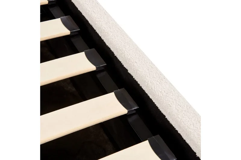 Säng med förvaring Orbey - Vit, 180x200 cm - Möbler - Sovrum - Sängram & sängstomme