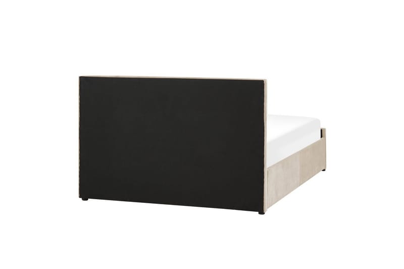 Säng med förvaring Rochefort - Beige, 140x200 cm - Möbler - Sovrum - Sängram & sängstomme