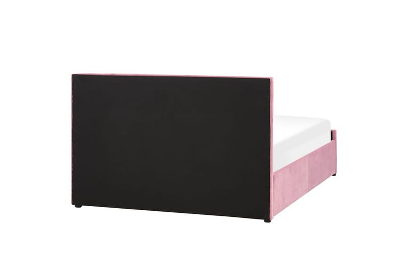 Säng med förvaring Rochefort - Rosa, 140x200 cm - Möbler - Sovrum - Sängram & sängstomme