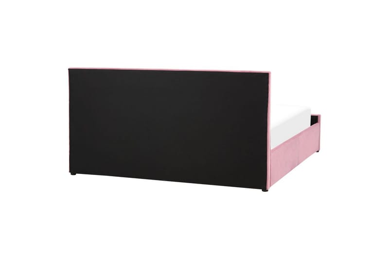 Säng med förvaring Rochefort - Rosa, 180x200 cm - Möbler - Sovrum - Sängram & sängstomme