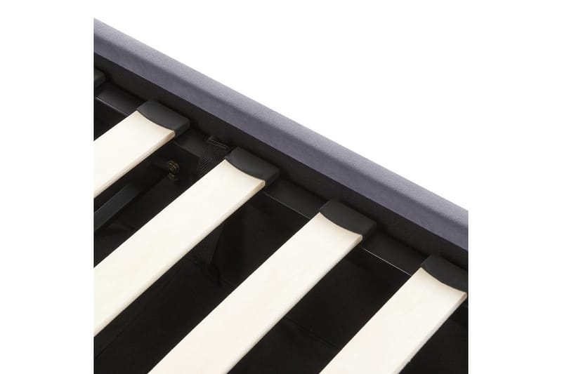 Säng med förvaring Rouen - Grå, 160x200 cm - Möbler - Sovrum - Sängram & sängstomme