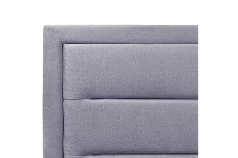 Säng med förvaring Rouen - Grå, 160x200 cm - Möbler - Sovrum - Sängram & sängstomme