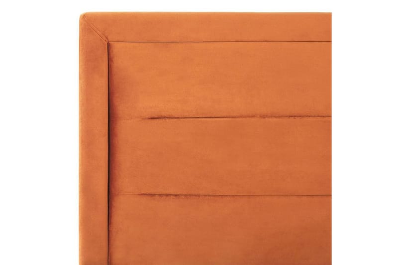 Säng med förvaring Rouen - Orange, 180x200 cm - Möbler - Sovrum - Sängram & sängstomme