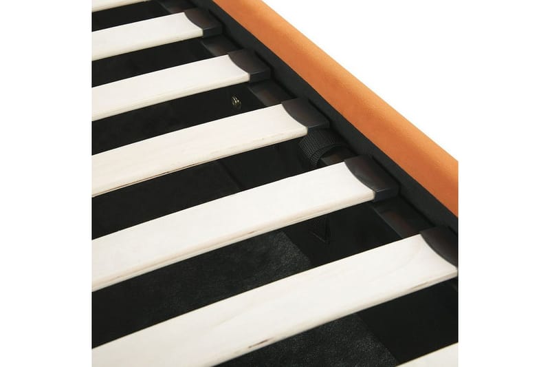 Säng med förvaring Rouen - Orange, 180x200 cm - Möbler - Sovrum - Sängram & sängstomme