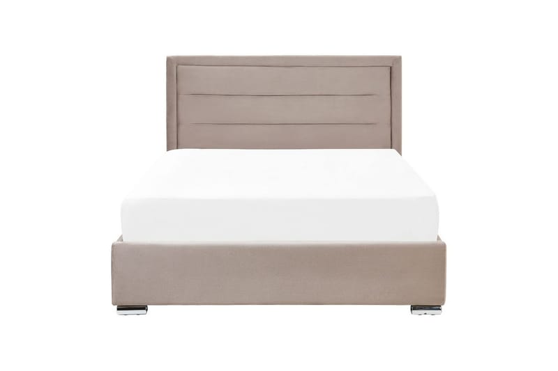 Säng med förvaring Rouen - Taupe, 140x200 cm - Möbler - Sovrum - Sängram & sängstomme