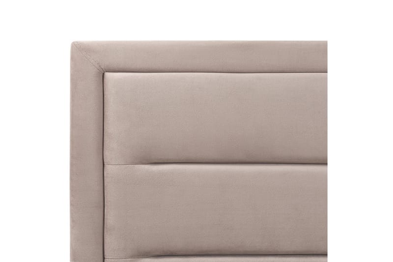 Säng med förvaring Rouen - Taupe, 140x200 cm - Möbler - Sovrum - Sängram & sängstomme