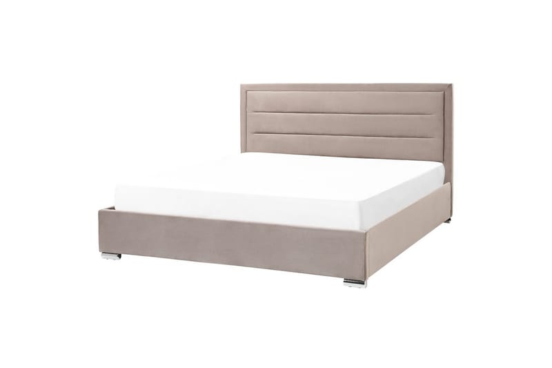 Säng med förvaring Rouen - Taupe, 180x200 cm - Möbler - Sovrum - Sängram & sängstomme