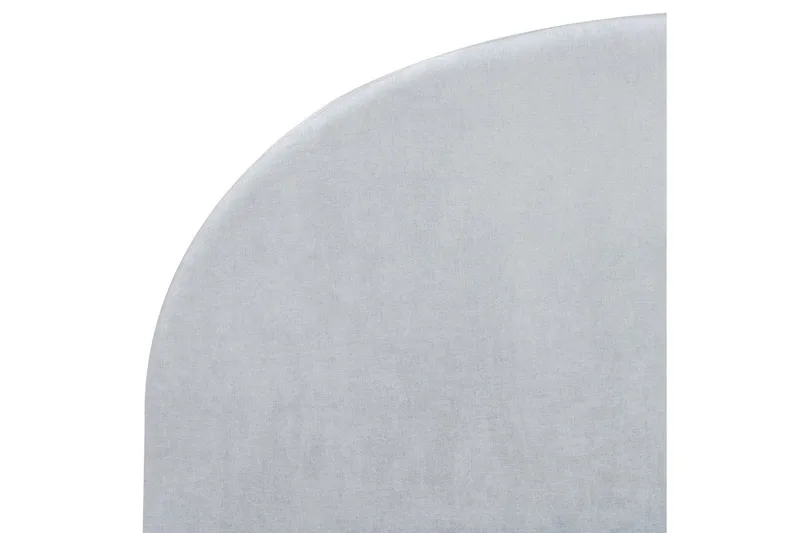 Säng med förvaring Vaucluse - Ljusblå/Polyester, 140x200 cm - Möbler - Sovrum - Sängram & sängstomme