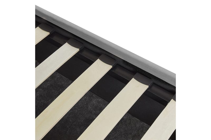 Säng med förvaring Vaucluse - Ljusgrå/Sammet, 160x200 cm - Möbler - Sovrum - Sängram & sängstomme