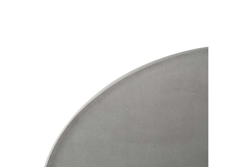 Säng med förvaring Vaucluse - Ljusgrå/Sammet, 180x200 cm - Möbler - Sovrum - Sängram & sängstomme