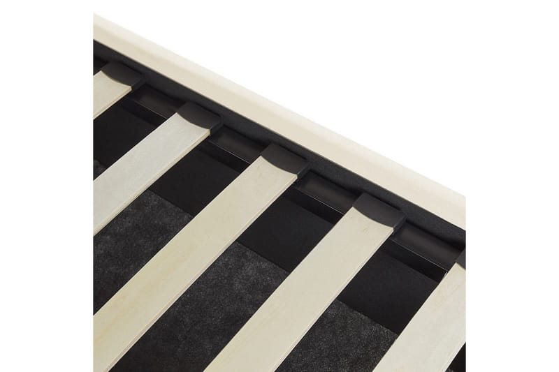 Säng med förvaring Vincennes - Vit, Svart, 180x200 cm - Möbler - Sovrum - Sängram & sängstomme