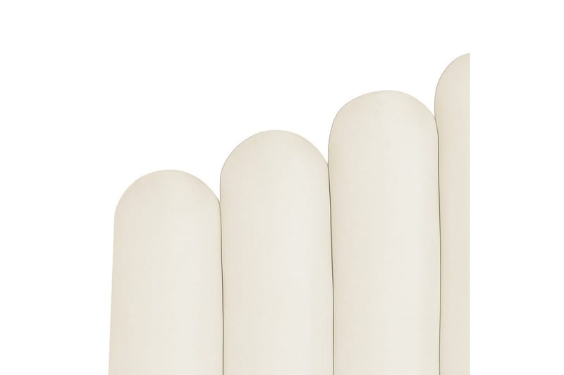 Säng med förvaring Vincennes - Vit, Svart, 180x200 cm - Möbler - Sovrum - Sängram & sängstomme