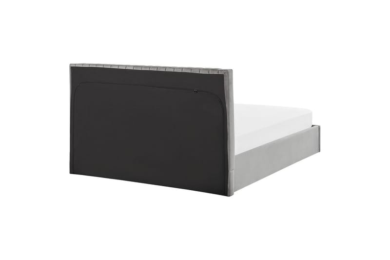 Säng med förvaring Vion - Grå, 160x200 cm - Möbler - Sovrum - Sängram & sängstomme