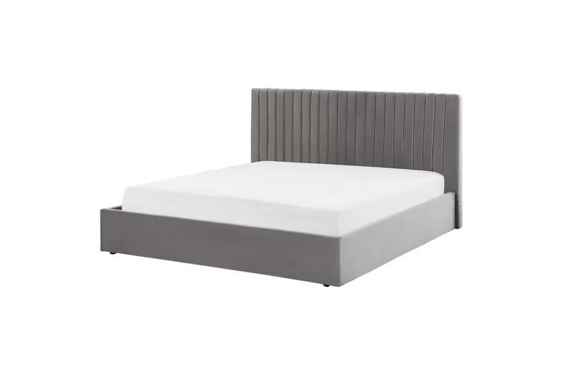 Säng med förvaring Vion - Grå, 180x200 cm - Möbler - Sovrum - Sängram & sängstomme