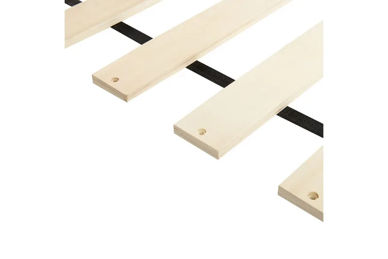 Säng med förvaringsbänk Noyers - Rosa, 140x200 cm - Möbler - Sovrum - Sängram & sängstomme