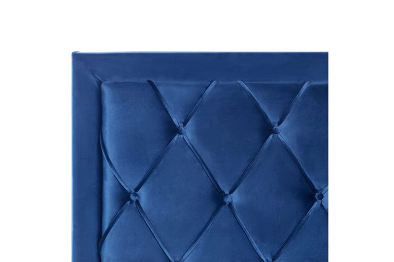 Säng med förvaringslådor Lievin - Blå, 140x200 cm - Möbler - Sovrum - Sängram & sängstomme