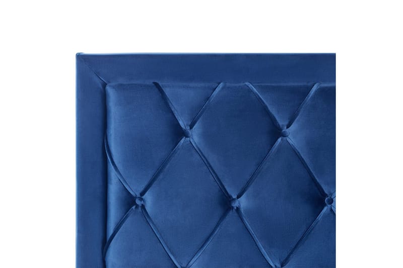 Säng med förvaringslådor Lievin - Blå, 160x200 cm - Möbler - Sovrum - Sängram & sängstomme