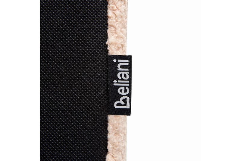 Säng med lamellram Albi - Beige, svart/Bouclé, 140x200 cm - Möbler - Sovrum - Sängram & sängstomme