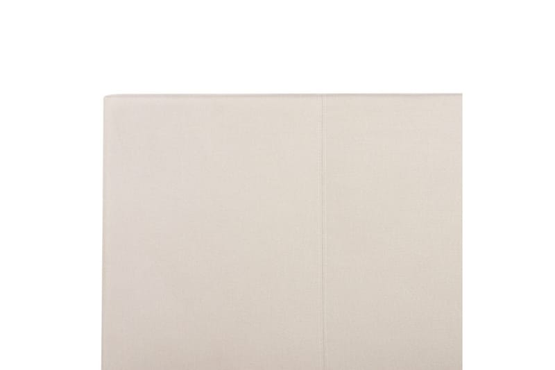 Säng med lamellram Albi - Beige, svart/Polyester, 140x200 cm - Möbler - Sovrum - Sängram & sängstomme