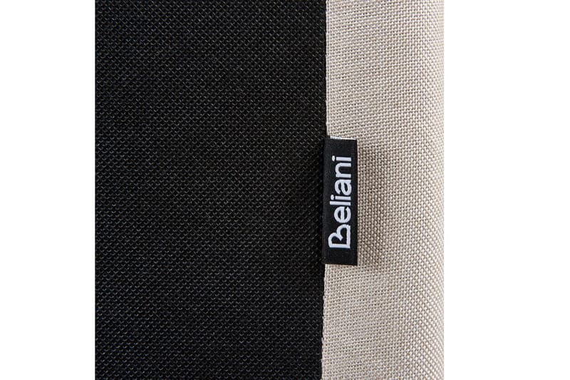 Säng med lamellram Albi - Beige, svart/Polyester, 140x200 cm - Möbler - Sovrum - Sängram & sängstomme