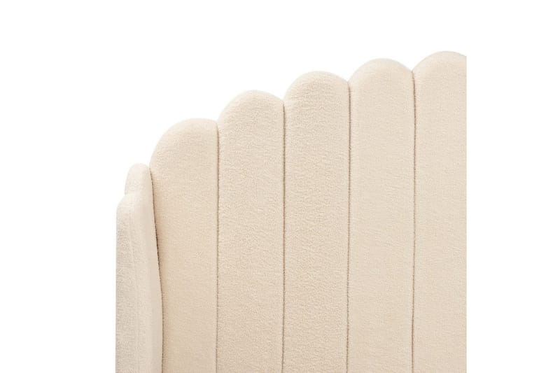 Säng med lamellram Ambillou - Beige, svart, 140x200 cm - Möbler - Sovrum - Sängram & sängstomme