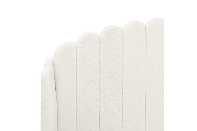 Säng med lamellram Ambillou - Vit, Svart, 160x200 cm - Möbler - Sovrum - Sängram & sängstomme