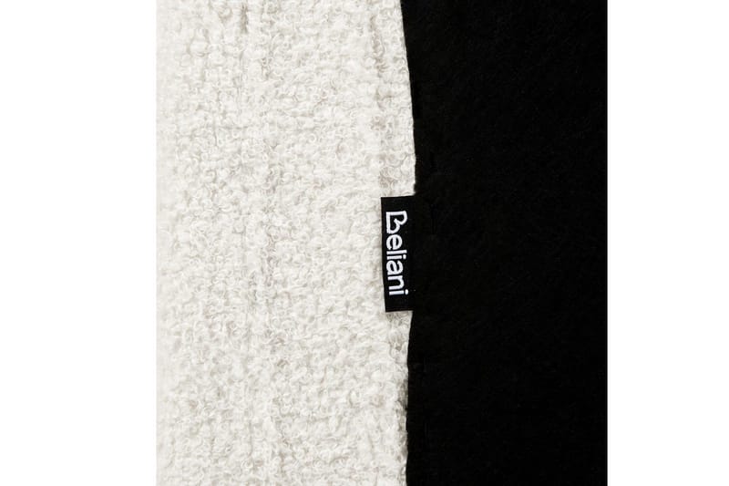 Säng med lamellram Ambillou - Vit, Svart, 180x200 cm - Möbler - Sovrum - Sängram & sängstomme